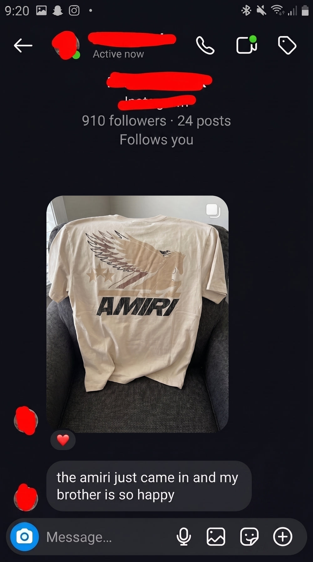 Customer review screenshot