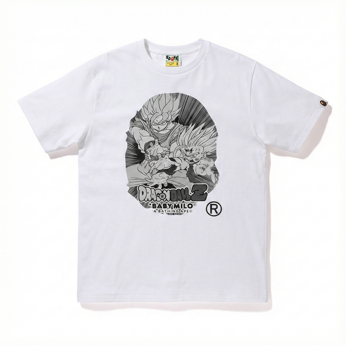 BAPE x Dragon Ball Z Big Ape Head Tee - White