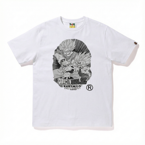 BAPE x Dragon Ball Z Big Ape Head Tee - White
