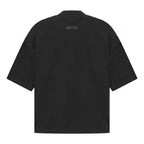 Fear of God Essentials Arch Logo T-Shirt in Jet Black, back view