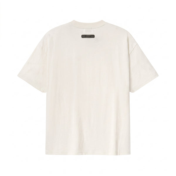 Fear of God Essentials Signature Classic Tee - Light Oatmeal
