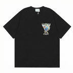 Casablanca Caviar Kaspia T-Shirt - Black