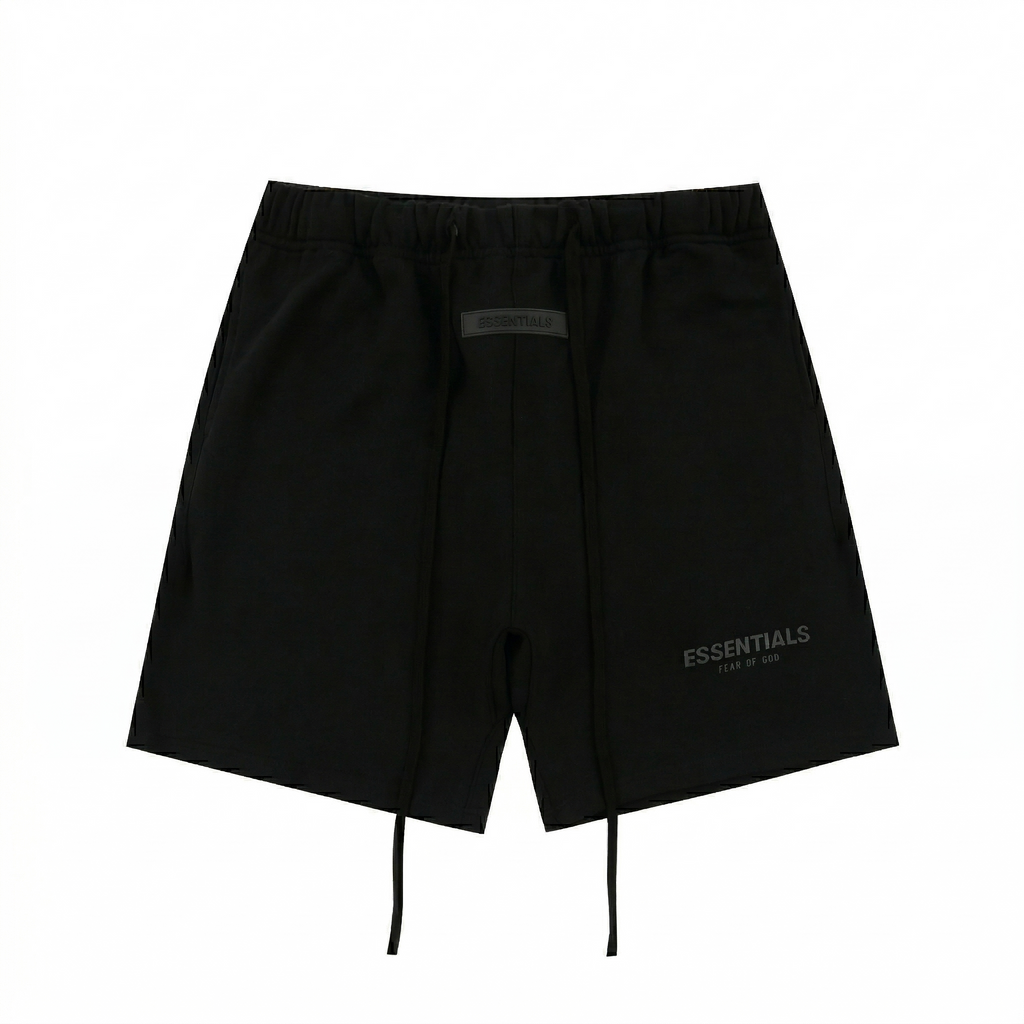 Fear of God Essentials Sweatshorts - Stretch Limo - Black