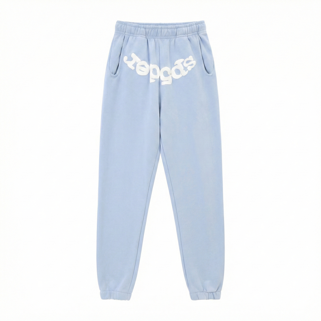 Sp5der Web Sweatpants 'Baby Blue'