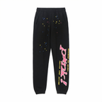Sp5der P*NK Sweatpants - Black