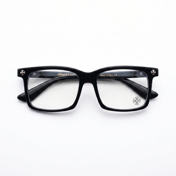 Chrome Hearts Cox Square 2271 Glasses — Black / Silver