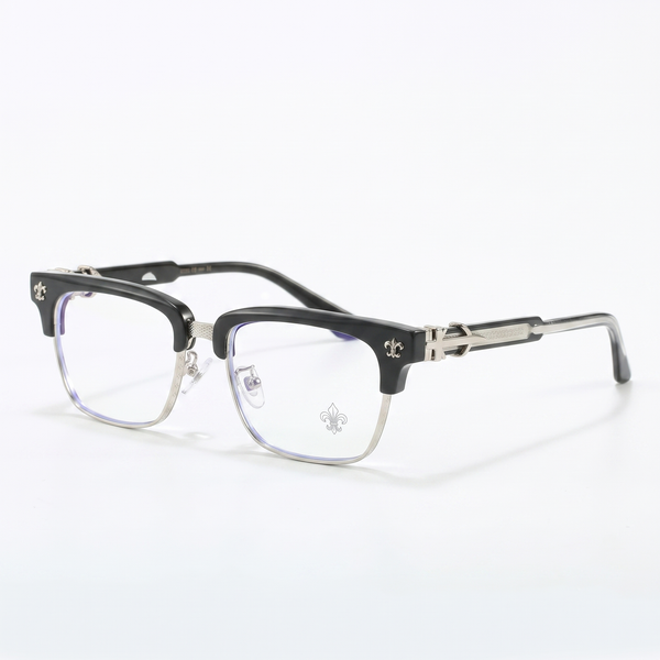 Chrome Hearts Club Master 8010 Glasses - Black / Silver