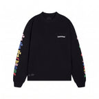 Chrome Hearts Multicolor Cross Pocket Long Sleeve T-Shirt - Black / Multicolor