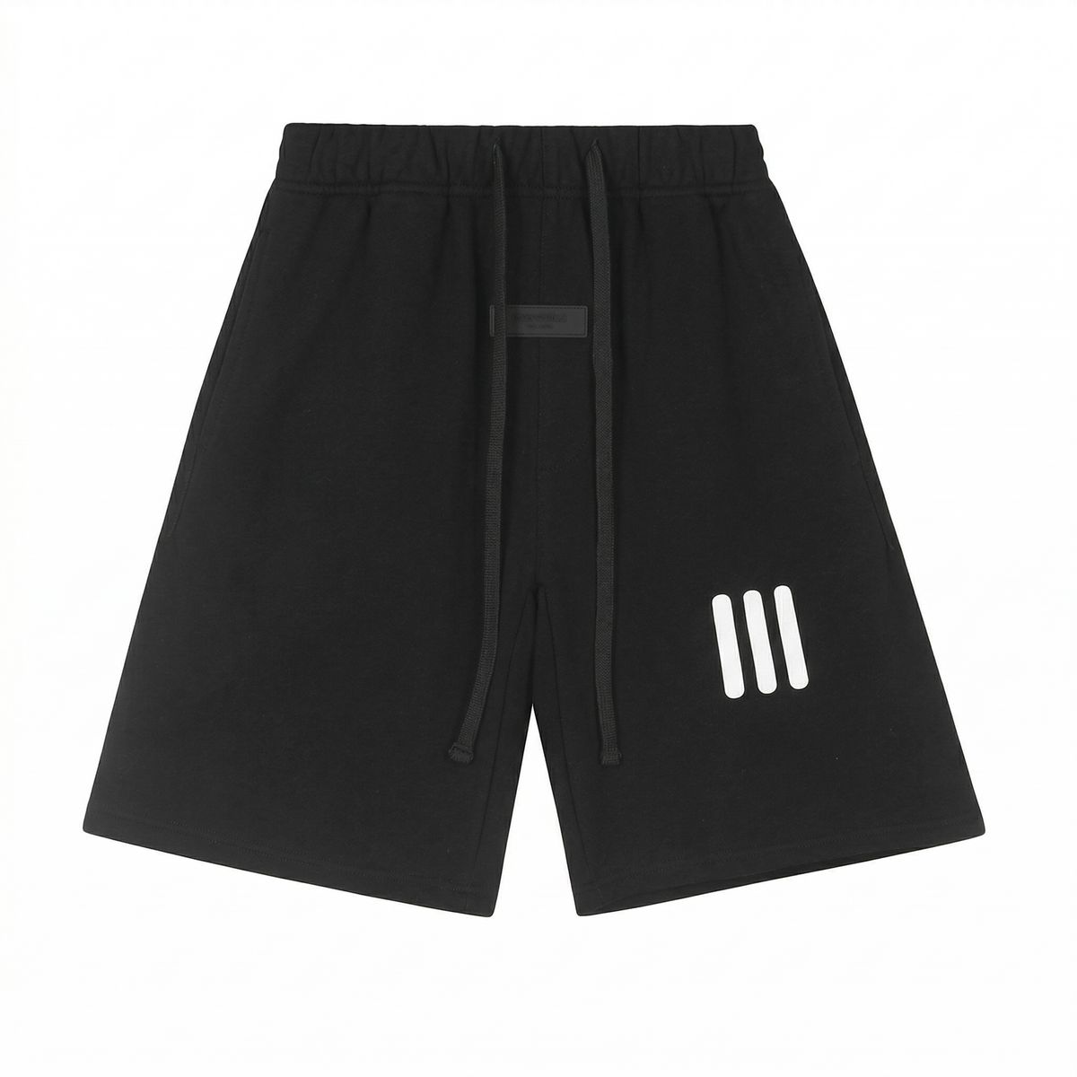 Fear of God Essentials Three-Bar Logo Sweatshorts - Black