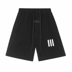 Fear of God Essentials Three-Bar Logo Sweatshorts - Black