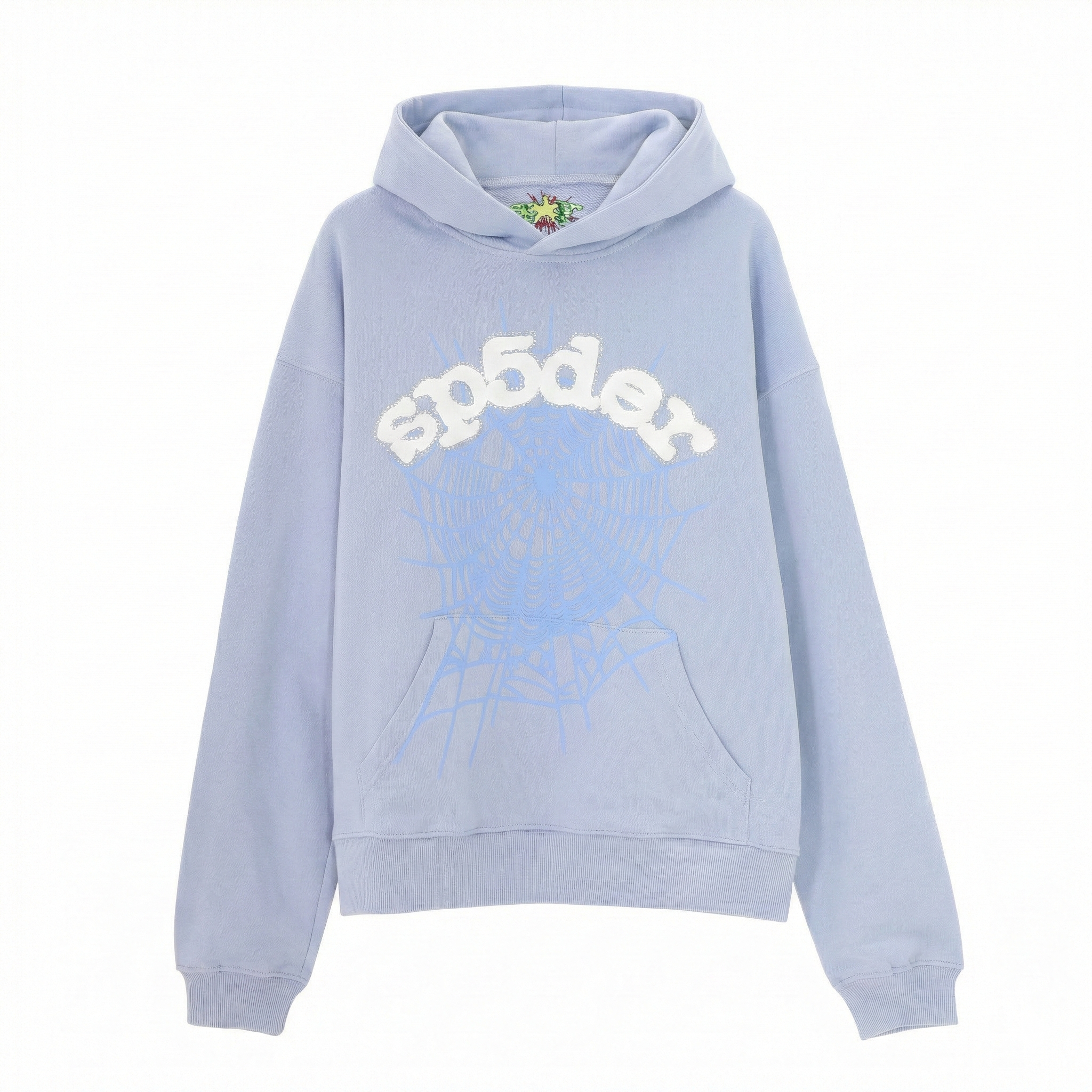 Sp5der Web Hoodie 'Baby Blue'