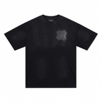 Amiri Rhinestone MA Cross T-Shirt - Vintage Black