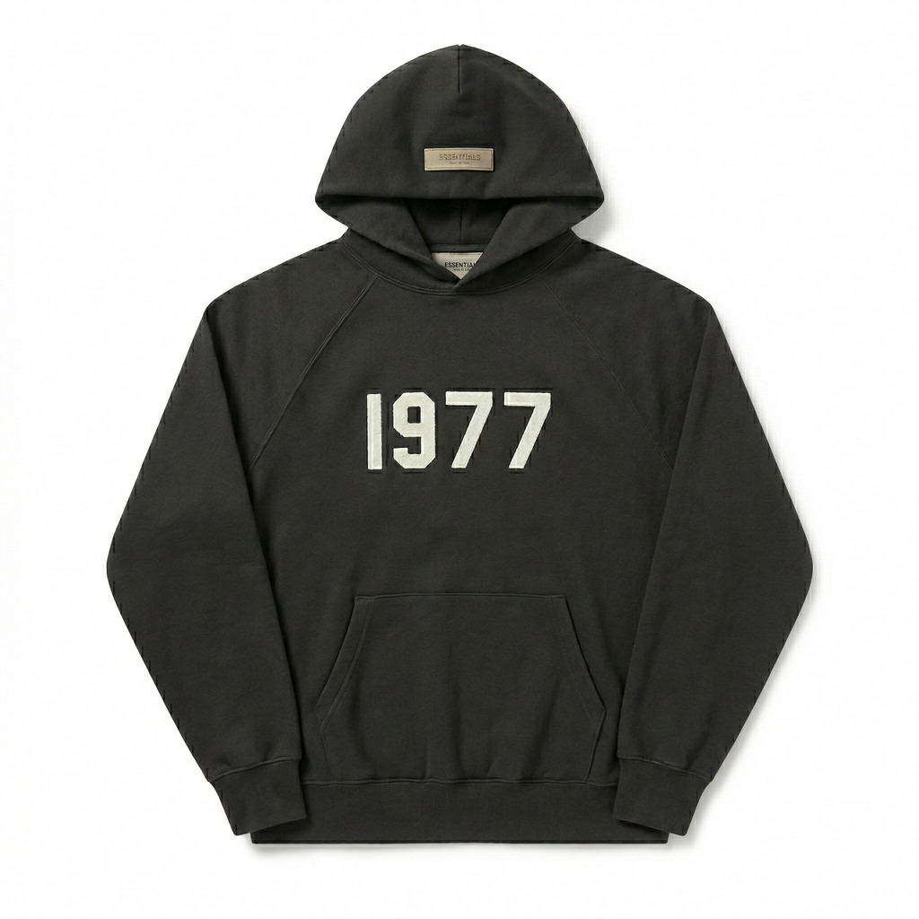 SS22 Fear of God Essentials 1977 - Hoodie - Black