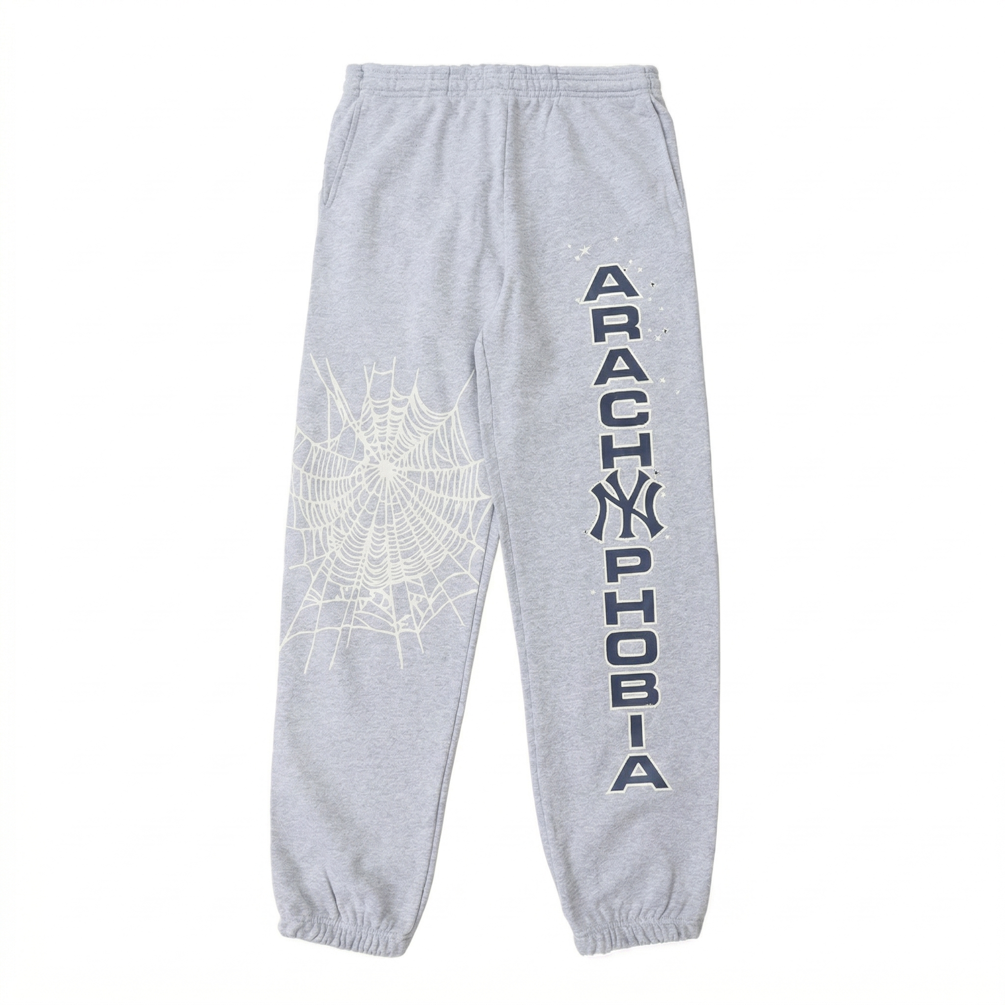 Sp5der NY Arachnophobia Sweatpants - Heather Grey