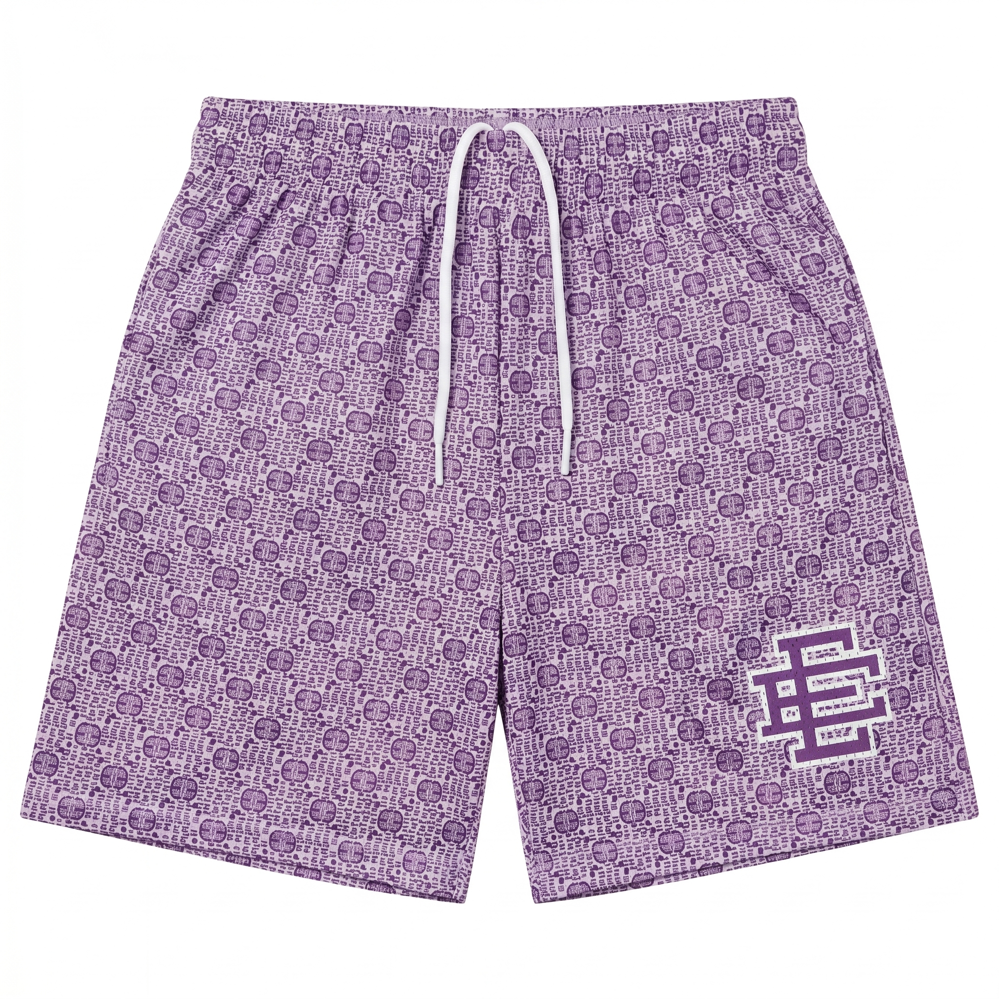 Eric Emanuel EE Basic Short — Purple Monogram