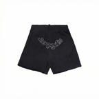 Sp5der OG Logo Embroidered Shorts - Black