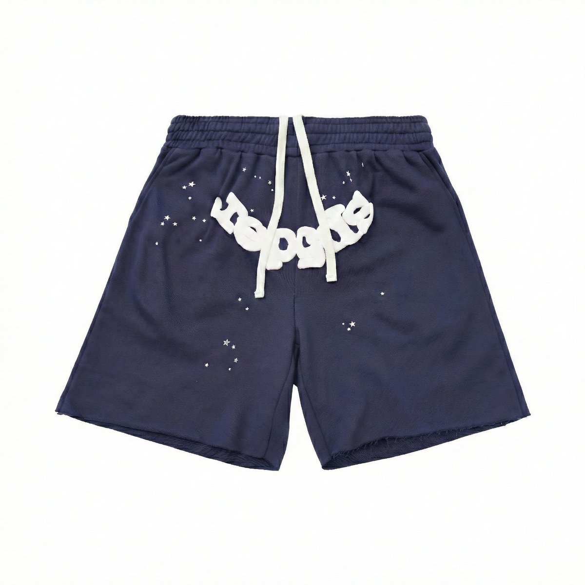 SP5DER OG Web Logo Sweat Shorts - Navy