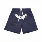 SP5DER OG Web Logo Sweat Shorts - Navy