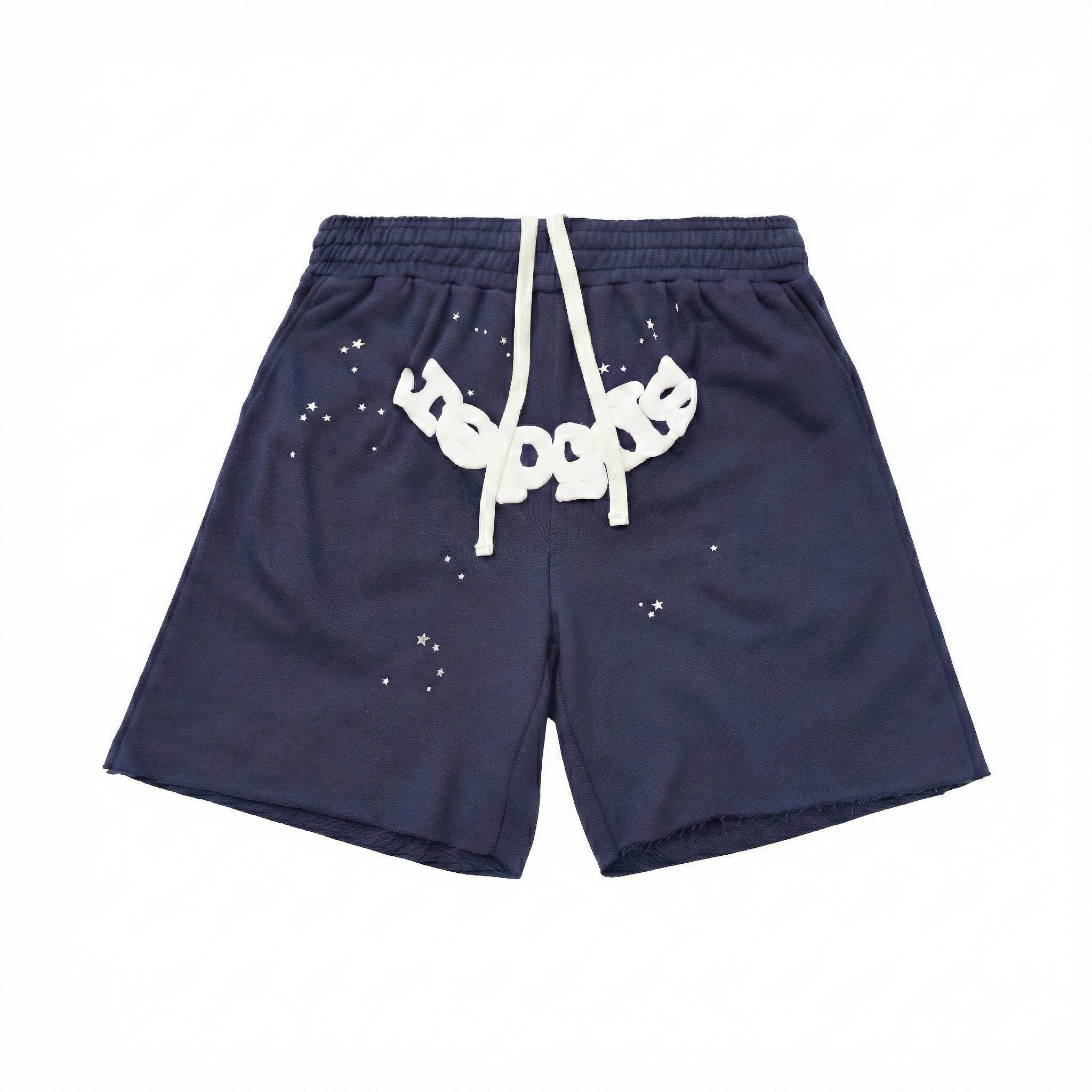 SP5DER OG Web Logo Sweat Shorts - Navy