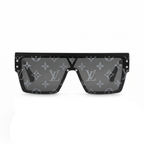 Louis Vuitton Waimea L Sunglasses — Black Monogram
