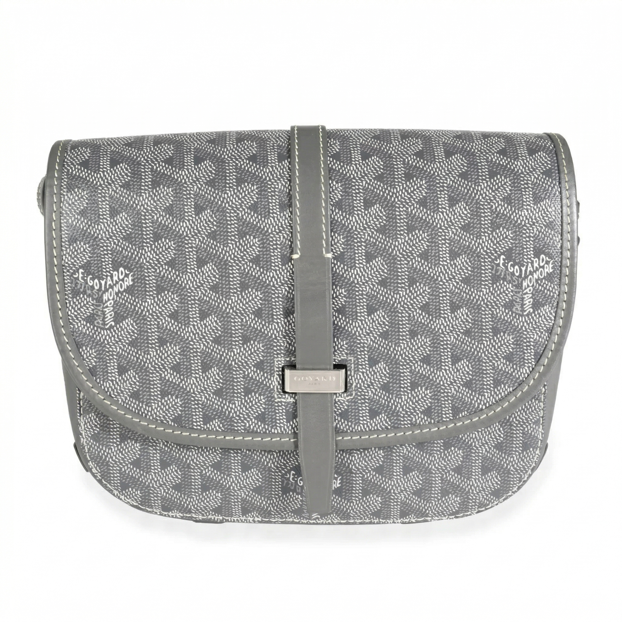 Goyard Belvedere PM Messenger Bag - Grey