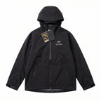 Arc'teryx Hooded Gore-Tex Shell Jacket - Black