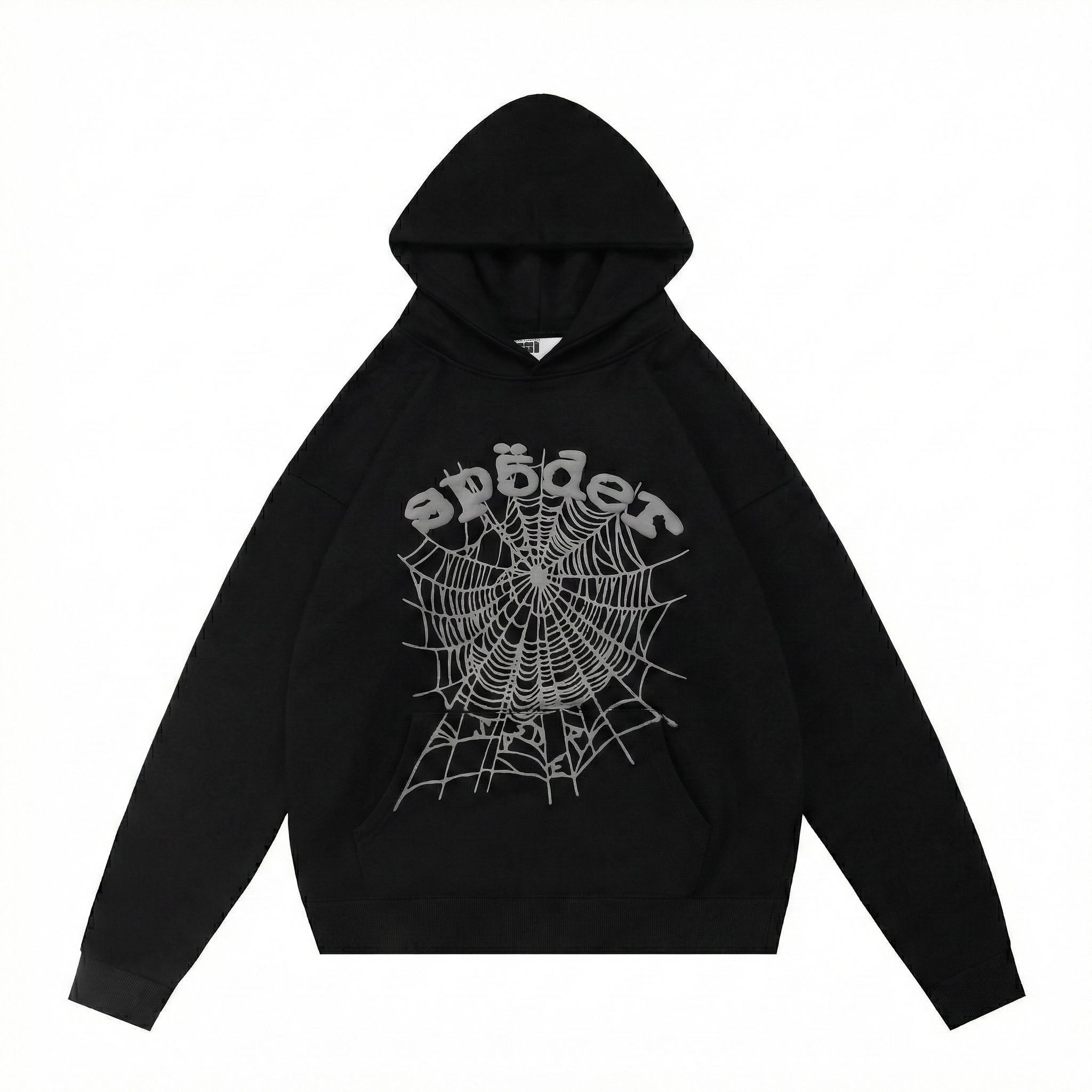 Sp5der OG Web Hoodie - Phantom Grey