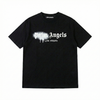 Palm Angels "Las Vegas" Sprayed Logo T-Shirt - Black