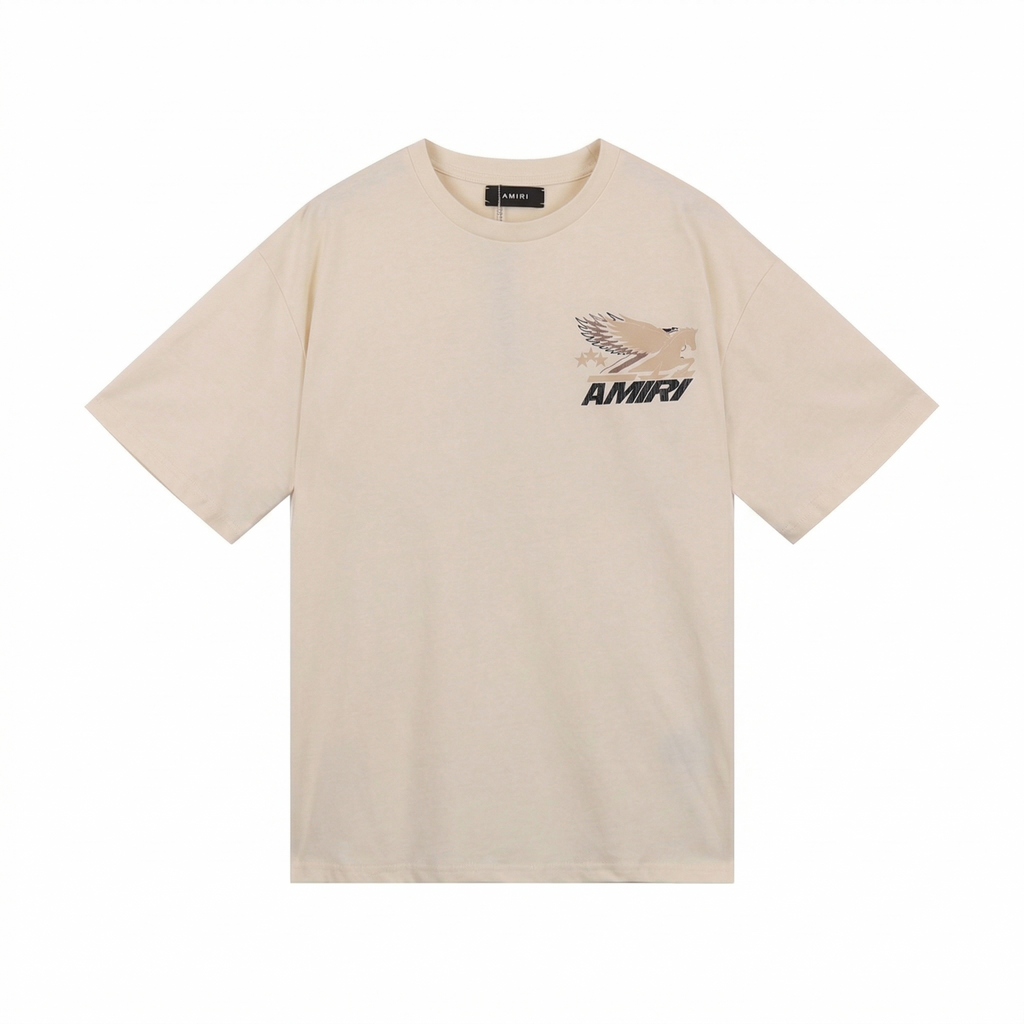 Amiri Pegasus Oversized T-Shirt - Cream