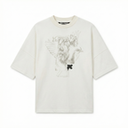 Palm Angels "Thinking of You" Sketch T-Shirt - Off-White