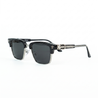 Chrome Hearts Club Master 8010 Sunglasses - Black / Silver