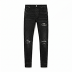 Amiri MX1 Crystal Jeans — Black