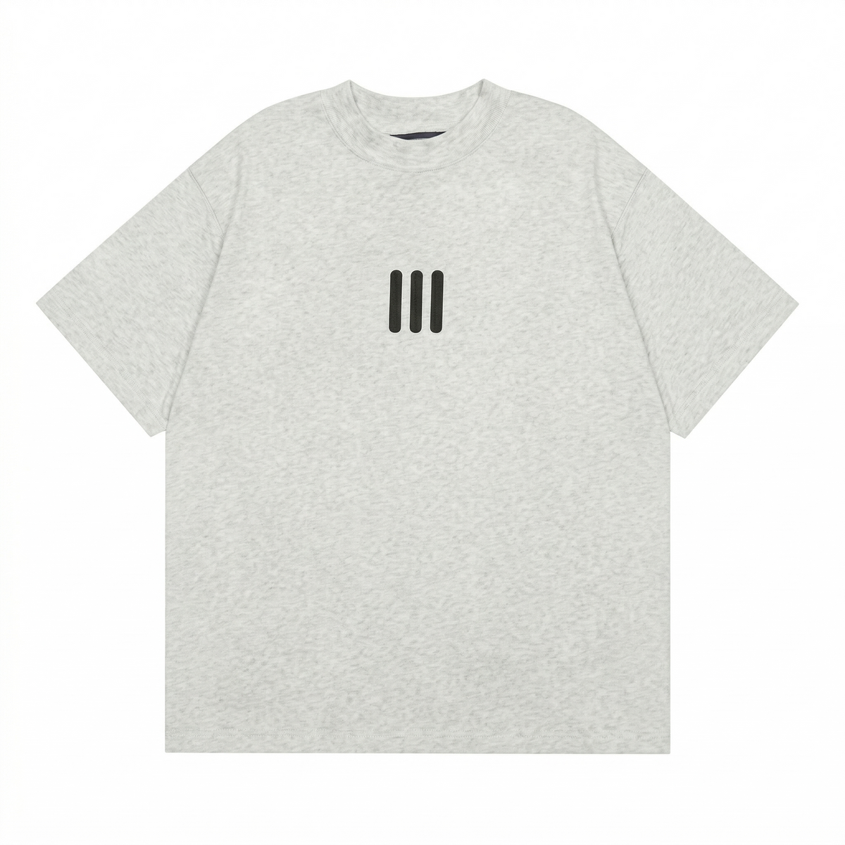 Fear of God Essentials Three-Bar Logo T-Shirt - Light Heather Oatmeal