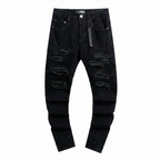 Amiri MX1 Patch Skinny Jeans - Black
