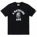 BAPE Color Camo College Tee - Black Grey