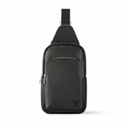 LV Avenue Slingbag - Black Taiga Leather