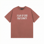 SS22 Fear of God Essentials Fraternity - T-Shirt - Red