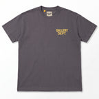 Gallery Dept. Souvenir T-Shirt - Charcoal Yellow