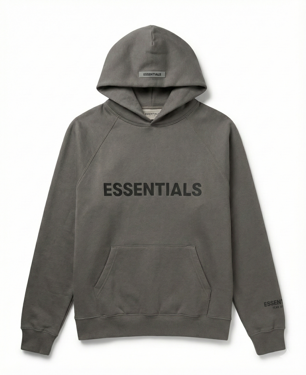FW20 Fear of God Essentials Hoodie - Grey