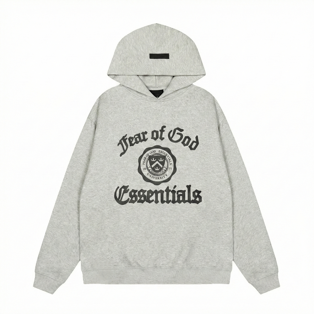 SS22 Fear of God Essentials University - Hoodie - Dark Oatmeal
