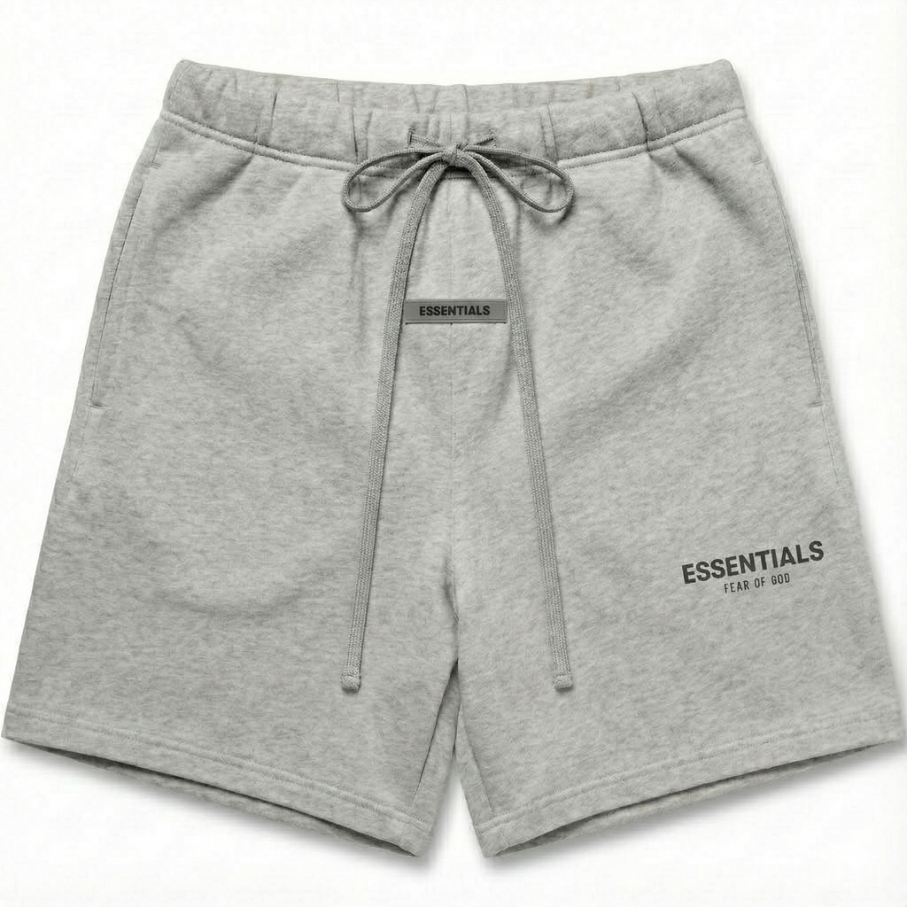 FW20 Essentials Shorts - Light Grey