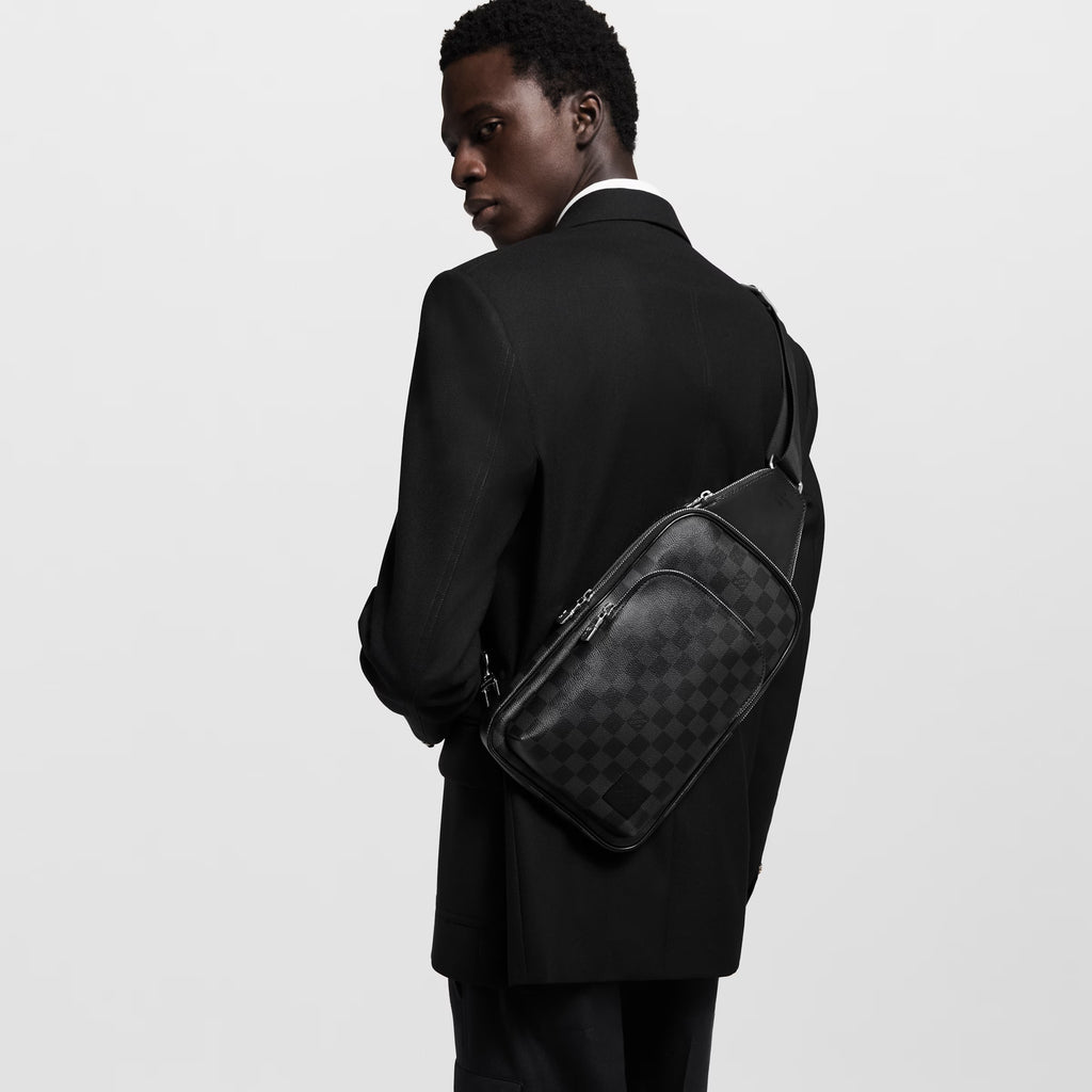 LV Avenue Slingbag - Damier Graphite Canvas