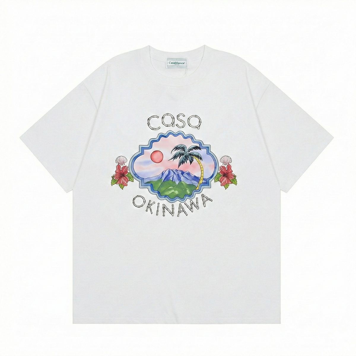 Casablanca Okinawa T-Shirt - White