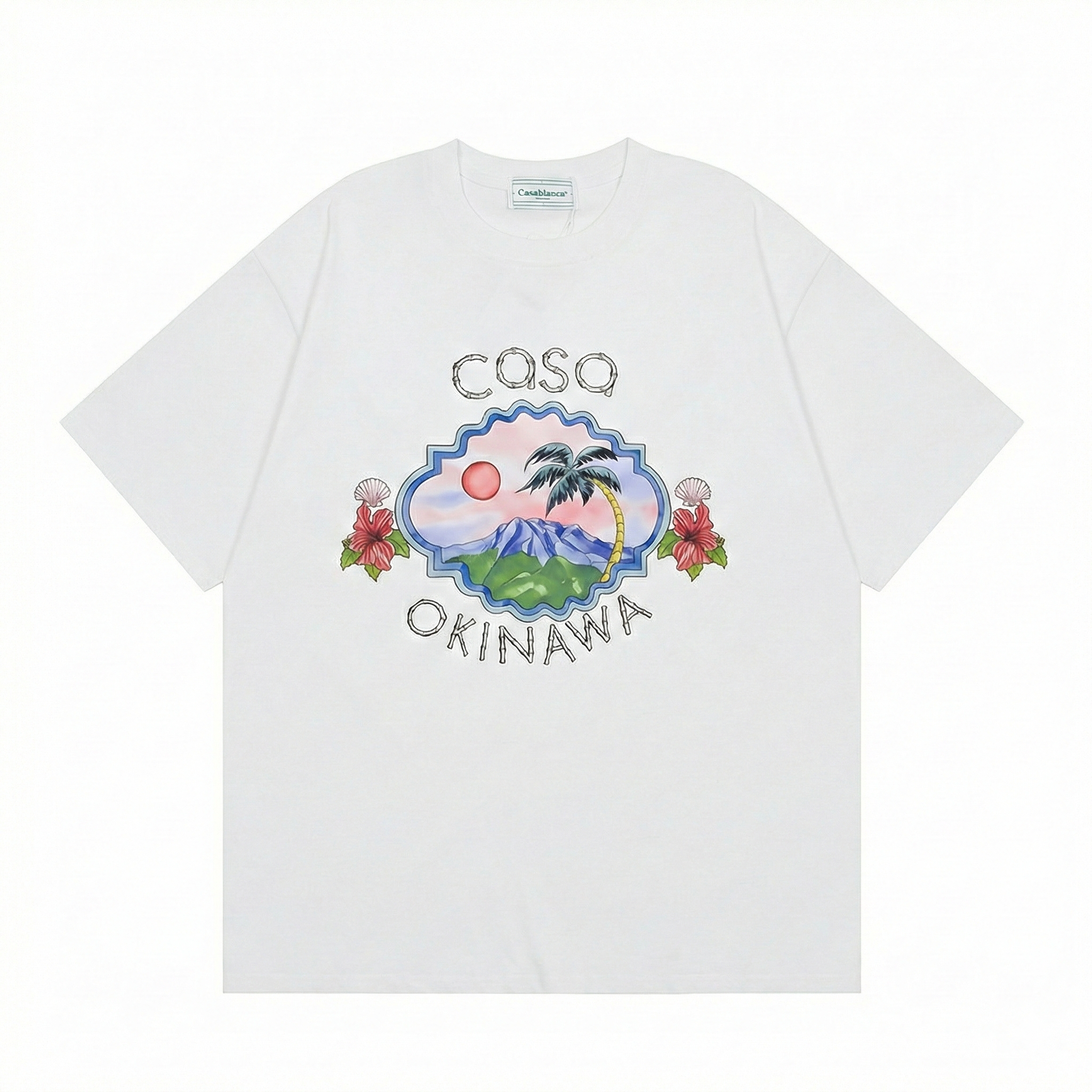 Casablanca Okinawa T-Shirt - White