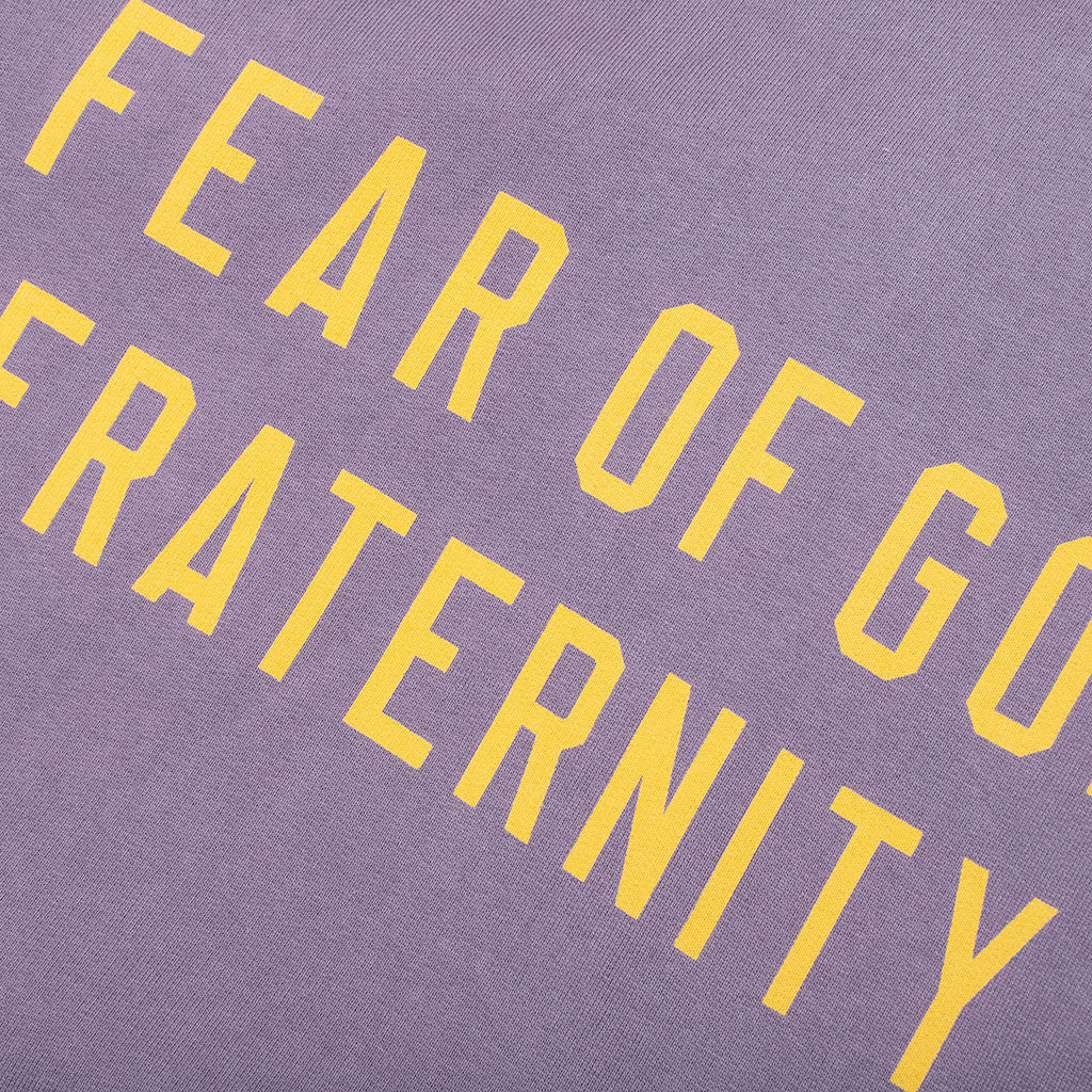 SS22 Fear of God Essentials Fraternity - Hoodie - Purple