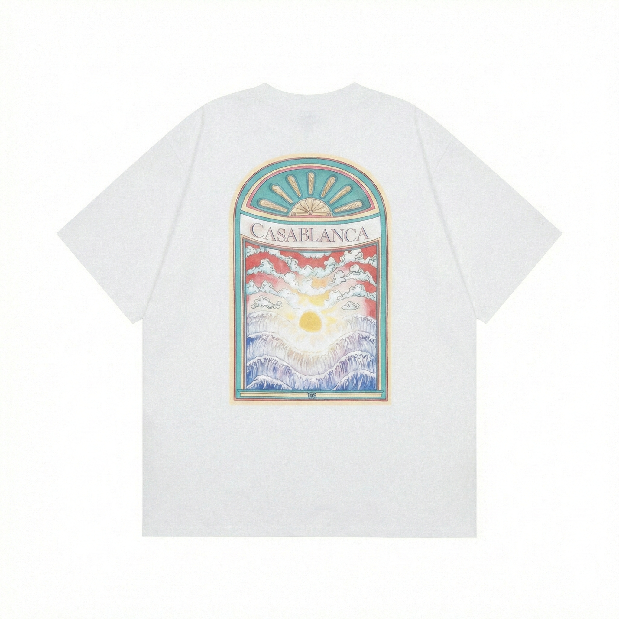 Casablanca Nouveaux Reves T-Shirt - White
