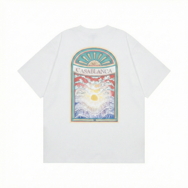 Casablanca Nouveaux Reves T-Shirt - White