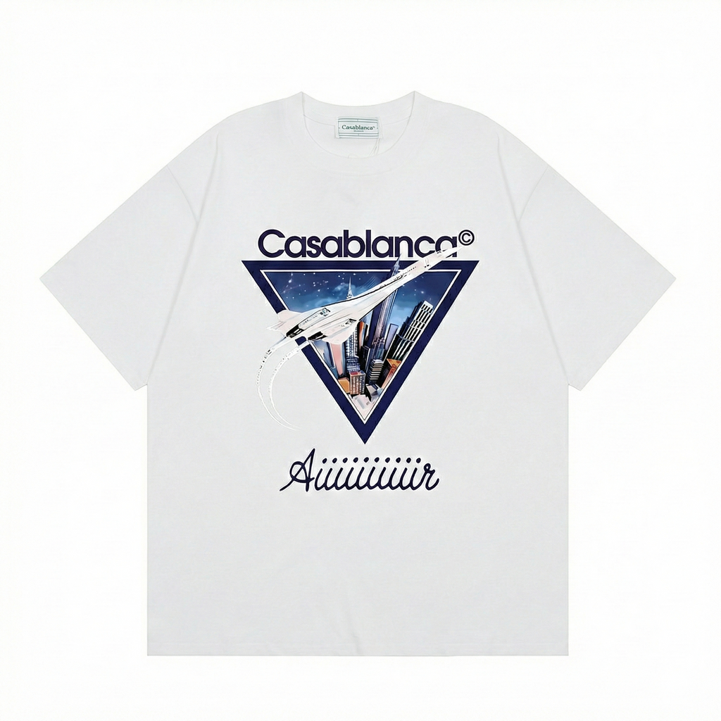 Casablanca Concorde Air T-Shirt - White