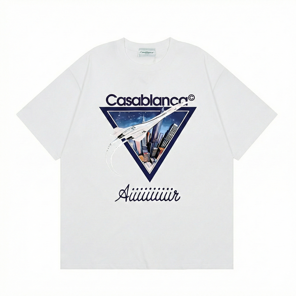 Casablanca Concorde Air T-Shirt - White
