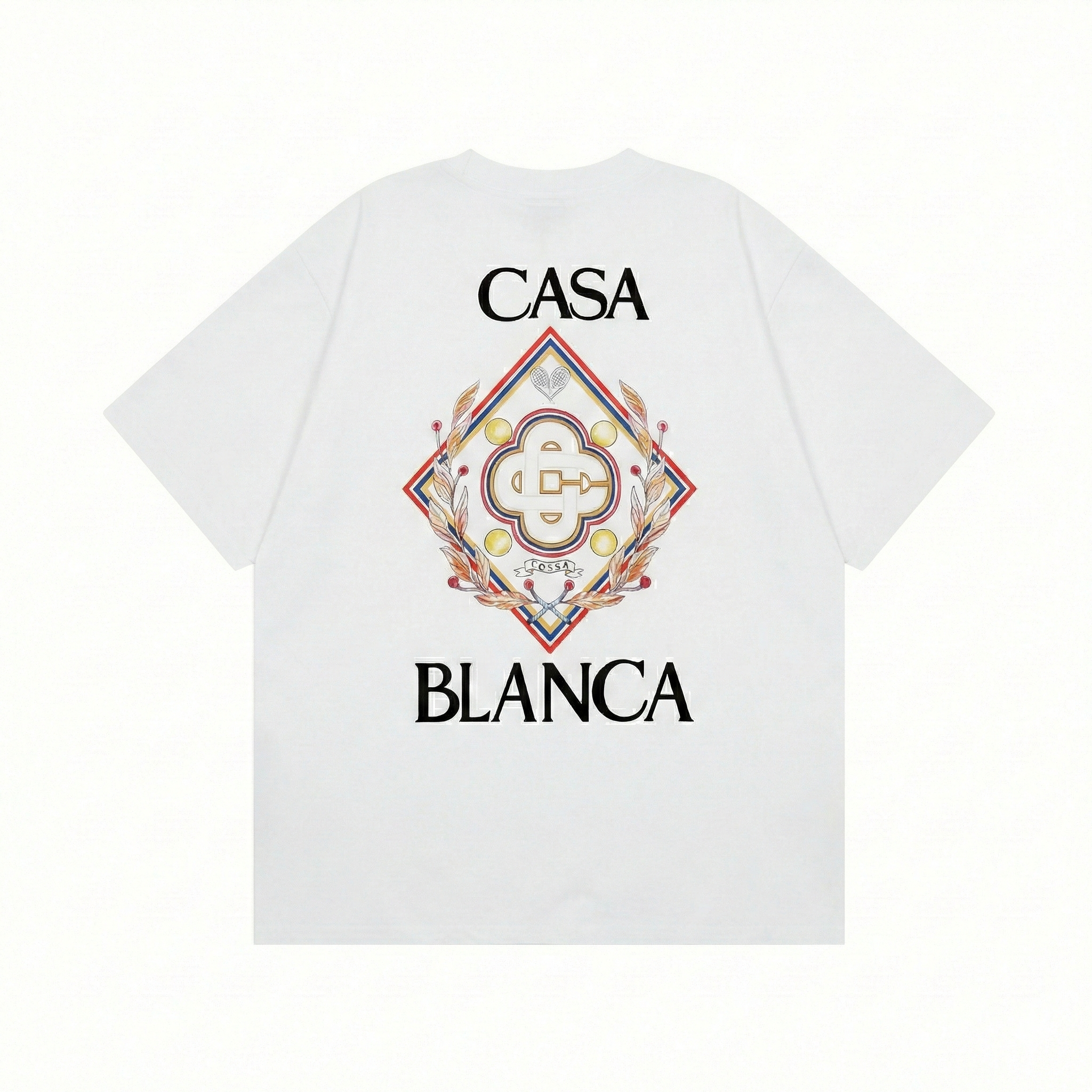 Casablanca Championship Diamond T-Shirt - White